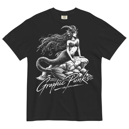 Siren Song Garment - Dyed Heavyweight T-Shirt - Graphic Punks