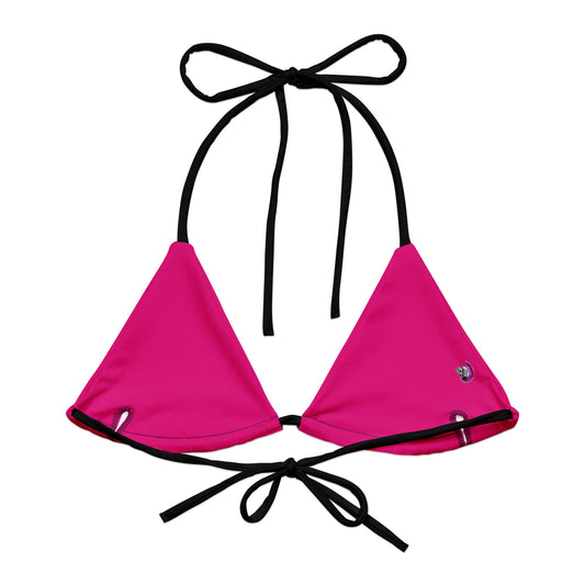 Skeleton Middle Finger String Bikini Top - Graphic Punks