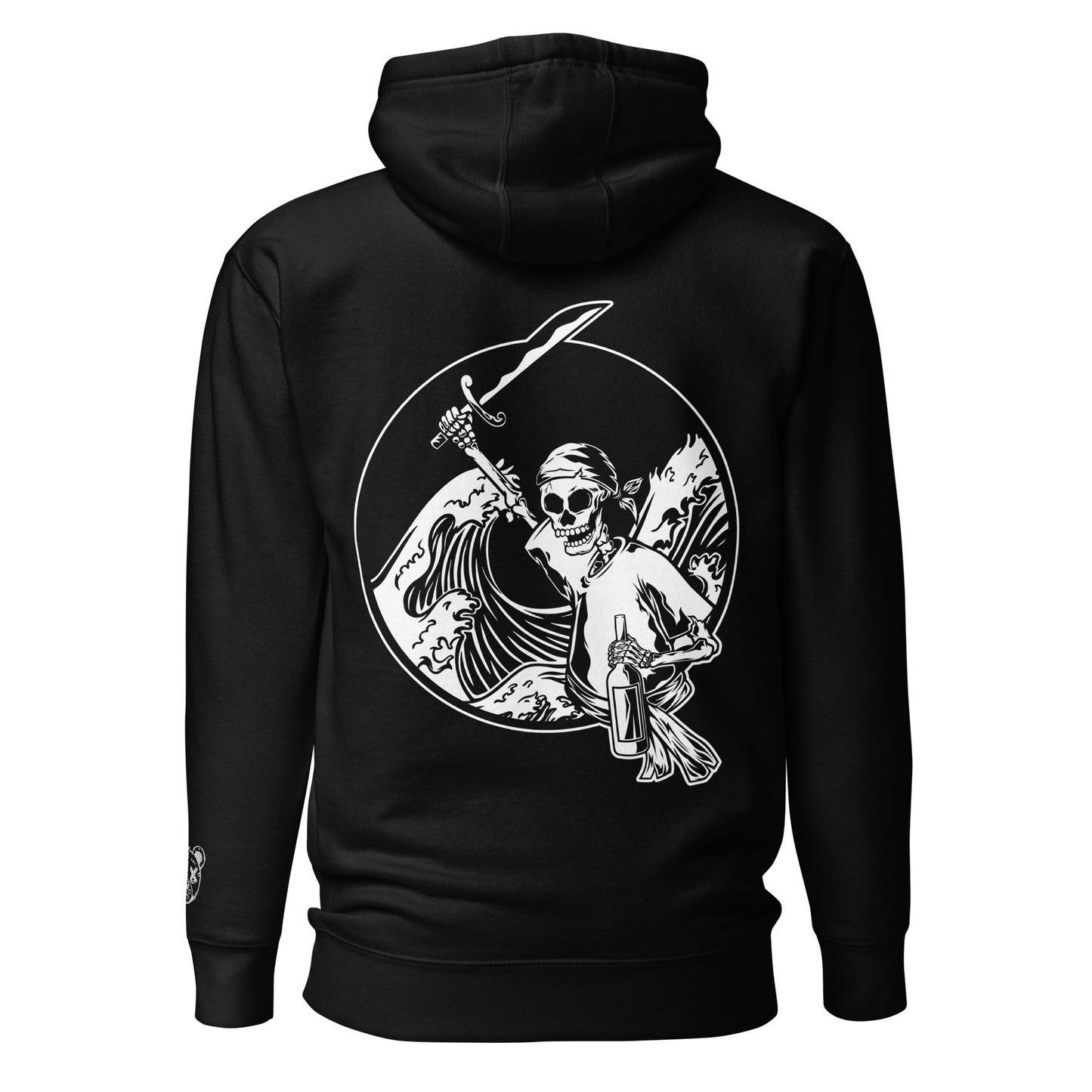 Skeleton Pirate Unisex Hoodie - Graphic Punks