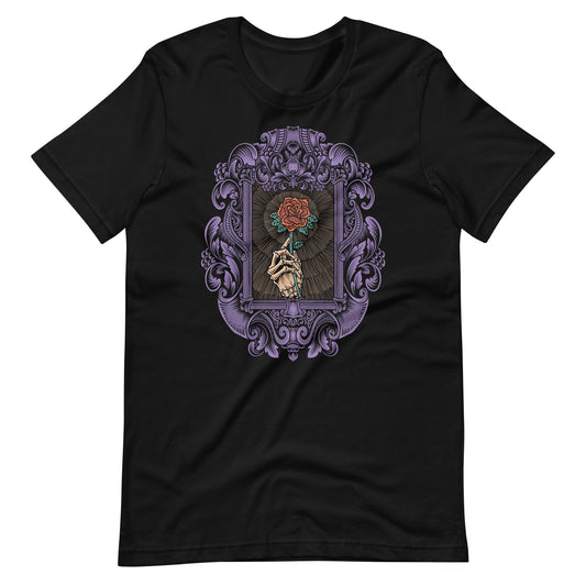 Skeleton Rose Unisex t - shirt - Graphic Punks