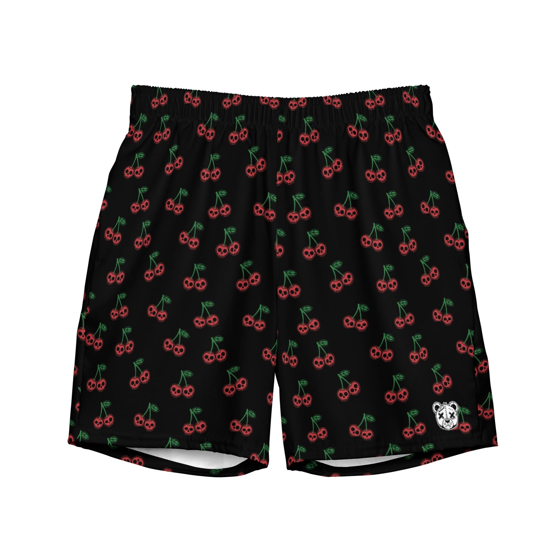 Skull Cherries Swim Trunks - Graphic Punks