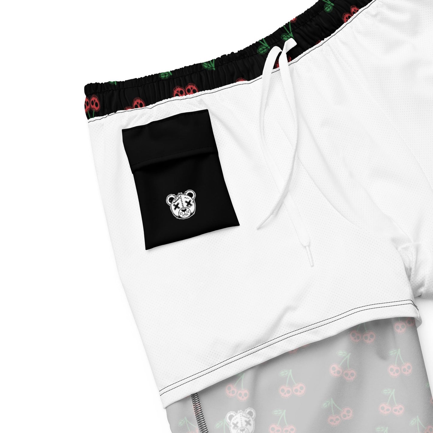 Skull Cherries Swim Trunks - Graphic Punks
