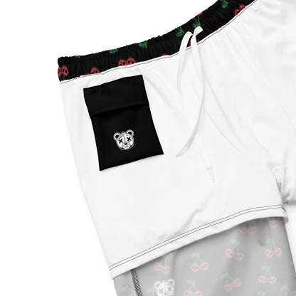 Skull Cherries Swim Trunks - Graphic Punks