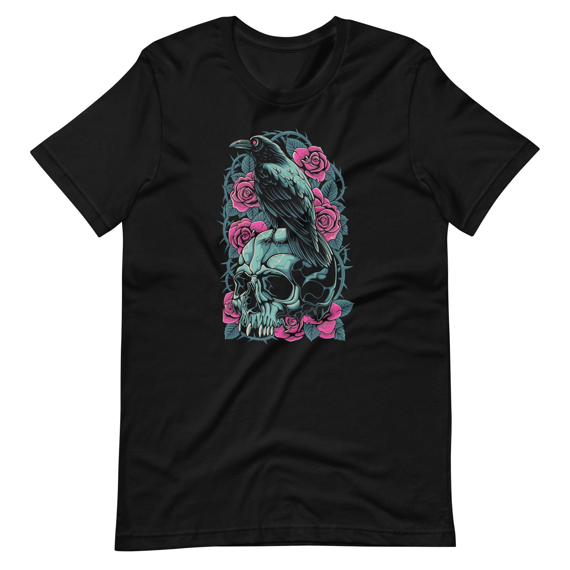 Skull & Crow Unisex t - shirt - Graphic Punks