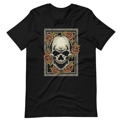 Skull & Roses Unisex t - shirt - Graphic Punks