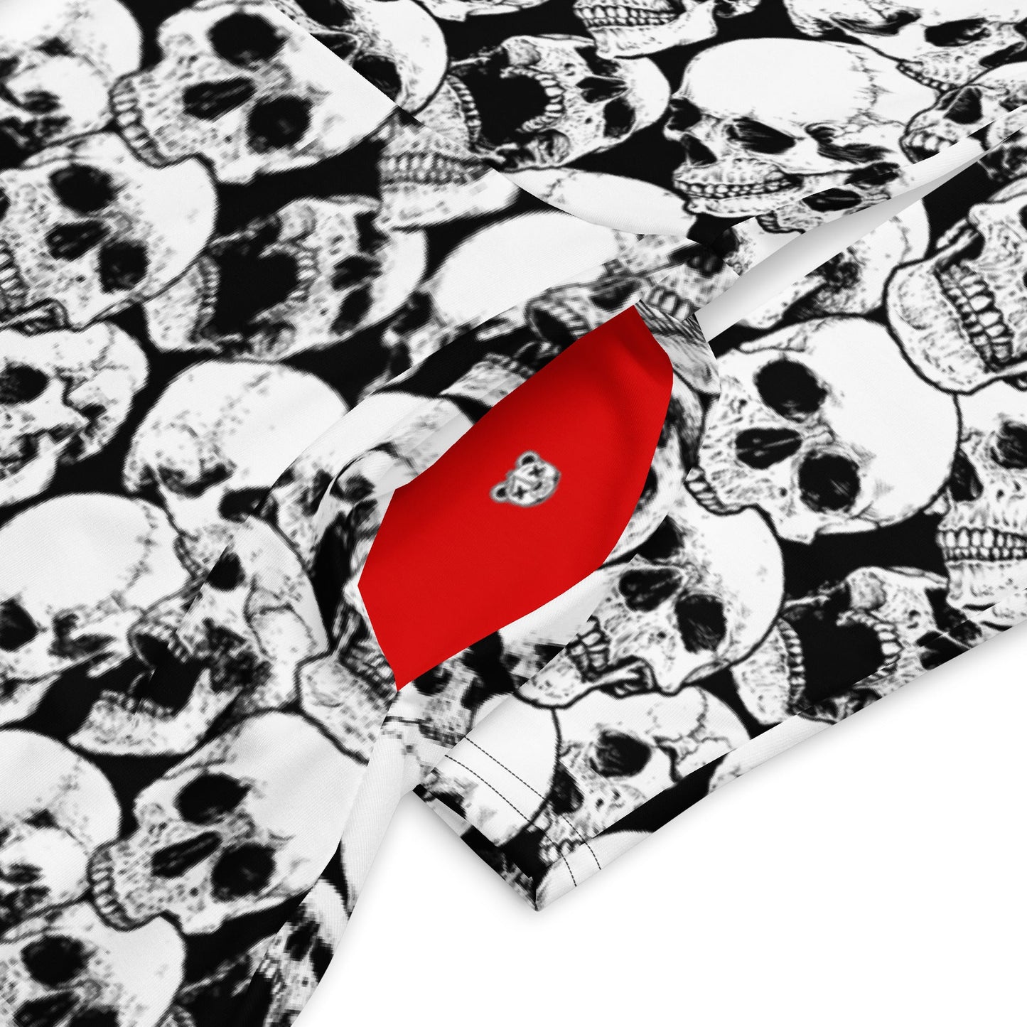Skulls Long Sleeve Midi Dress - Graphic Punks