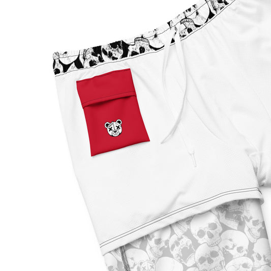 Skulls Swim Trunks - Graphic Punks