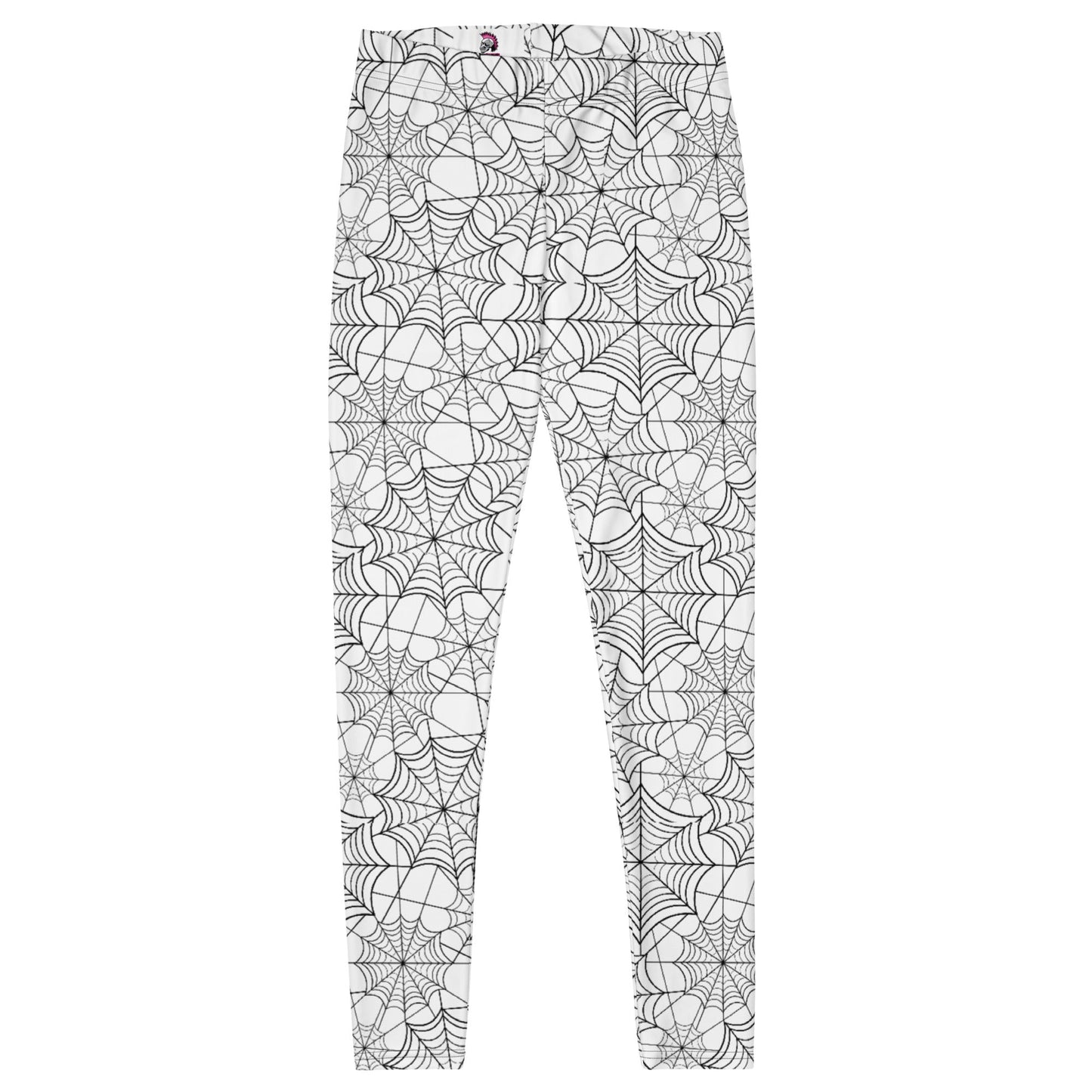 Spider Web Leggings - Graphic Punks