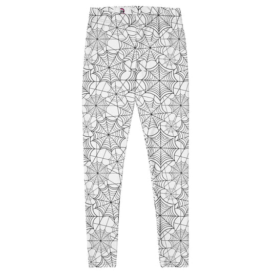 Spider Web Leggings - Graphic Punks