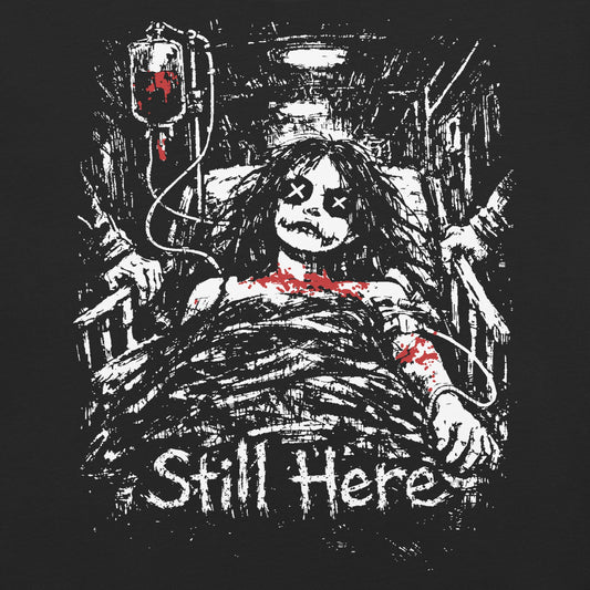 Still Here (DOA) Garment - Dyed Heavyweight T-Shirt - Graphic Punks