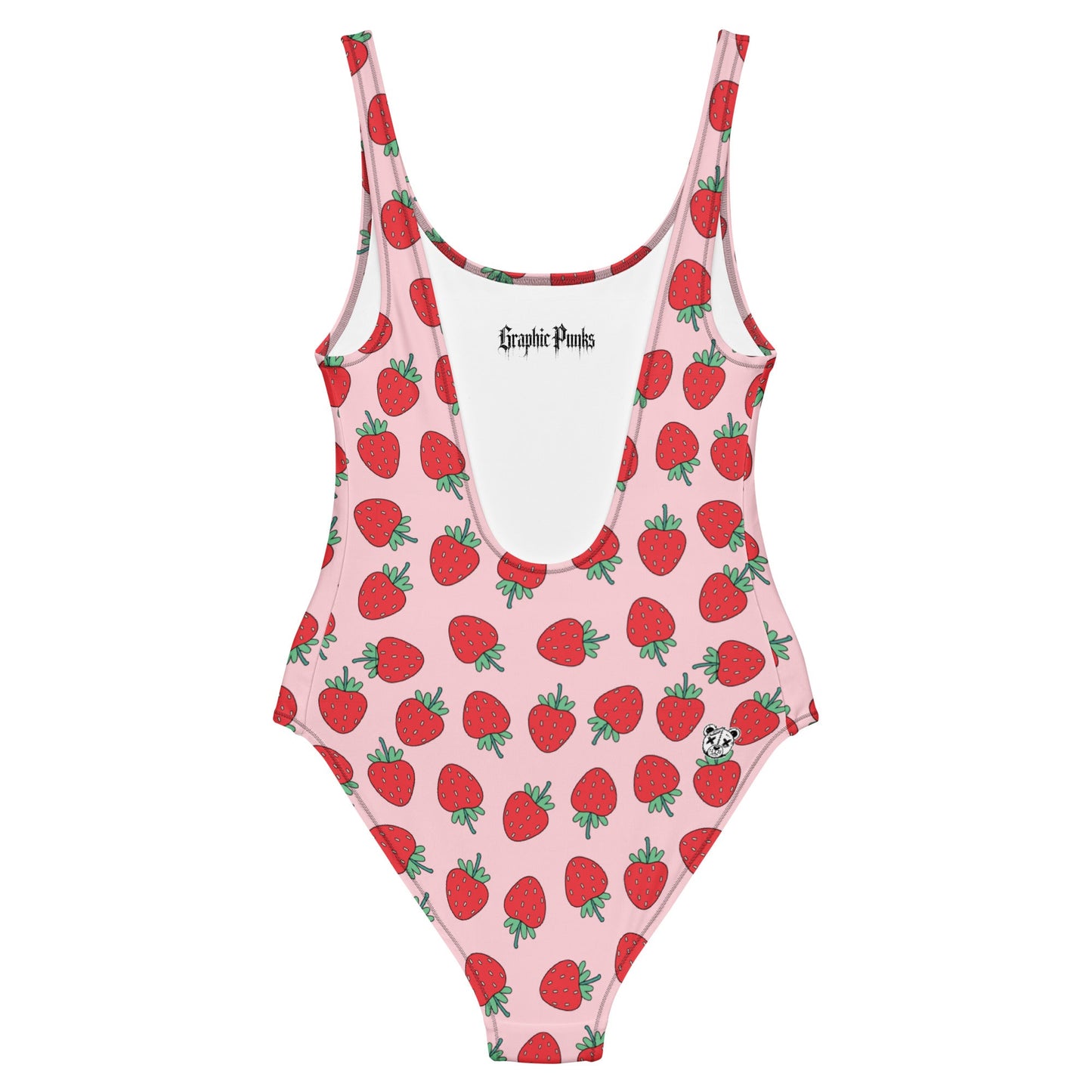 Strawberry Patch One - Piece Swimsuit - Graphic Punks