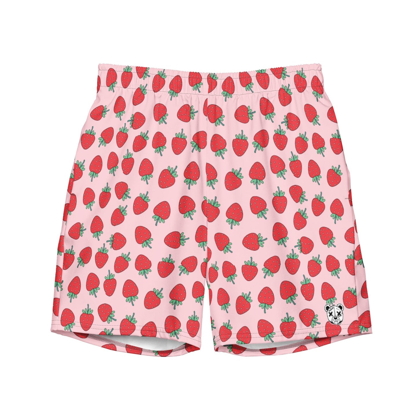Strawberry Patch Swim Trunks - Graphic Punks