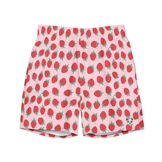Strawberry Patch Swim Trunks - Graphic Punks