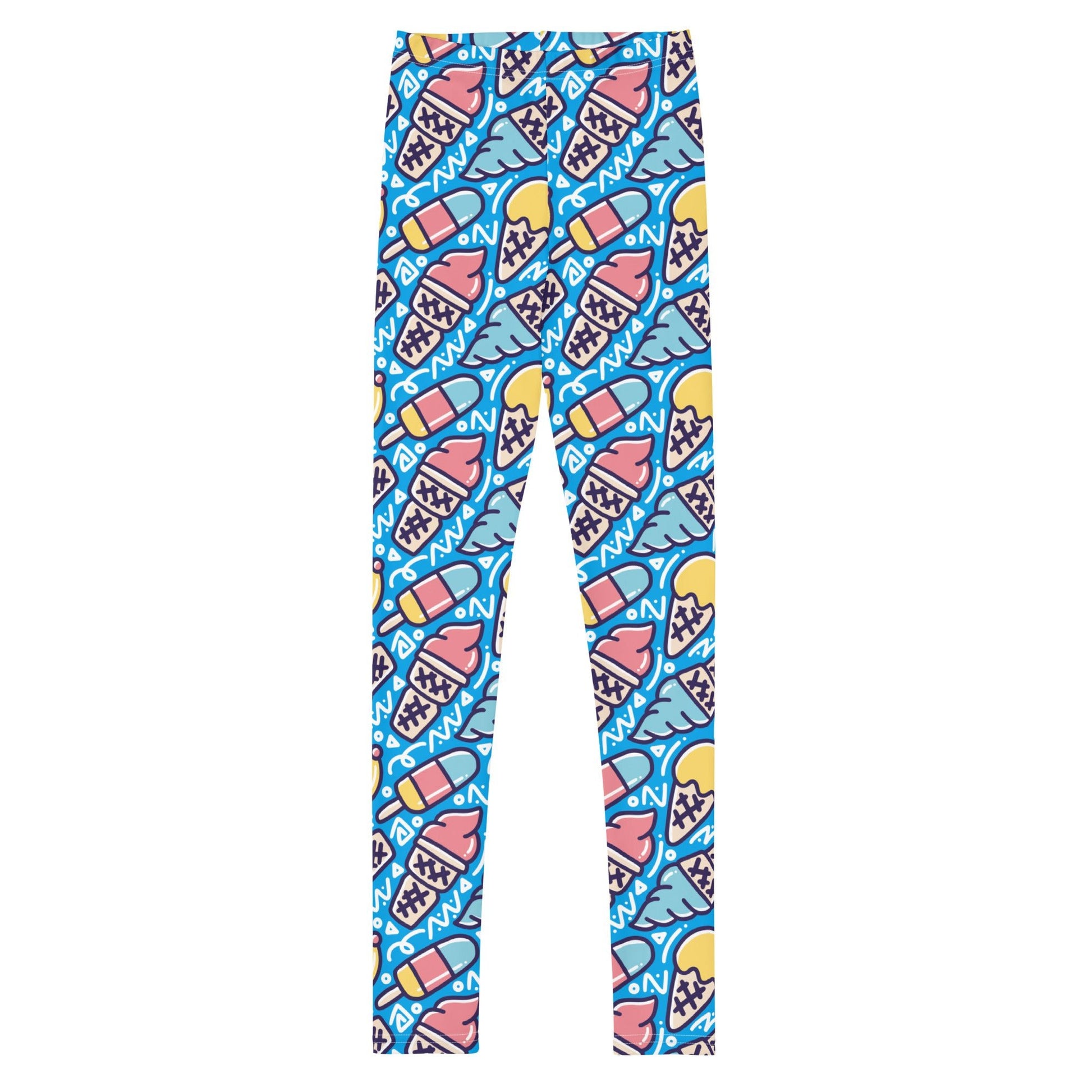 Summer Treat Youth Leggings - Graphic Punks