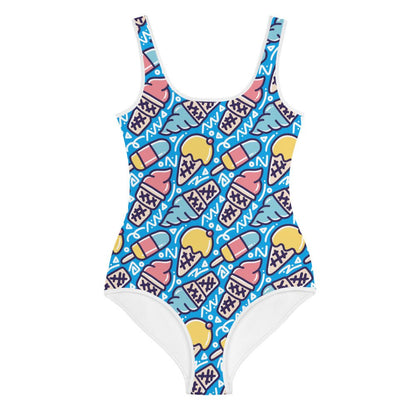 Summer Treat Youth Swimsuit - Graphic Punks