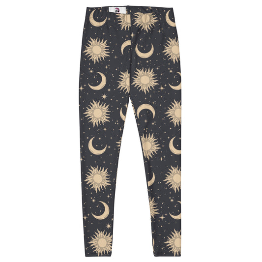 Sun and Moon Leggings - Graphic Punks