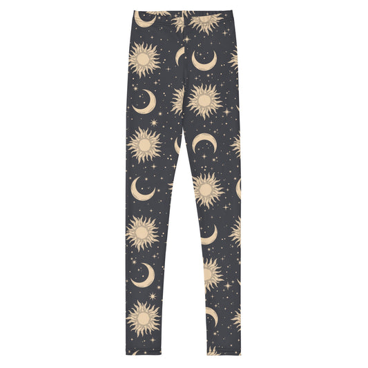 Sun and Moon Youth Leggings - Graphic Punks