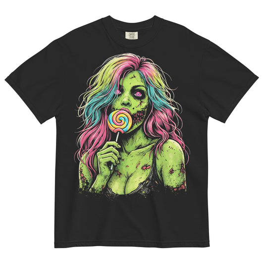 Sweet Decay Garment - Dyed Heavyweight T-Shirt - Graphic Punks