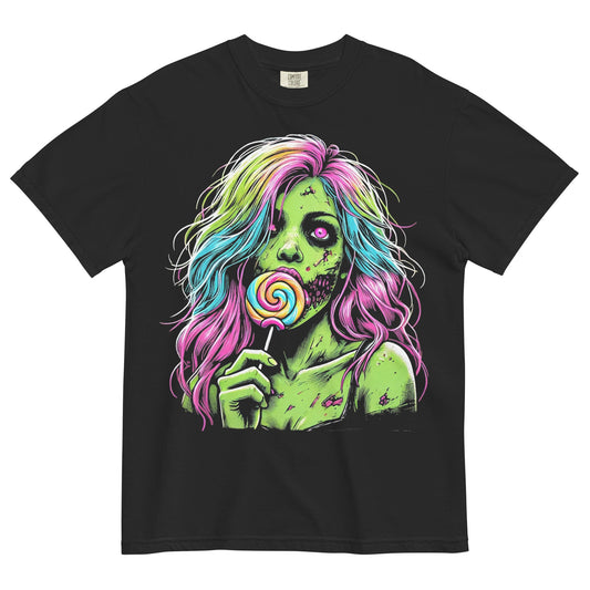 Sweet Decay Garment - Dyed Heavyweight T-Shirt - Graphic Punks
