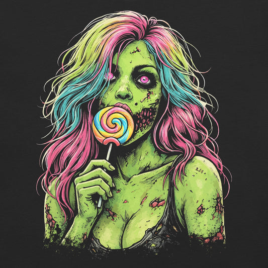 Sweet Decay Garment - Dyed Heavyweight T-Shirt - Graphic Punks