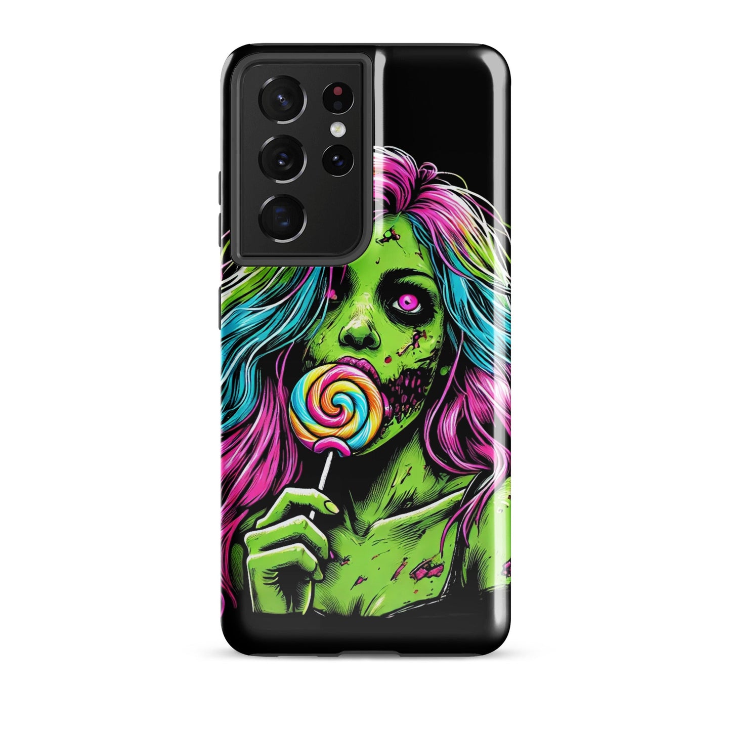 Sweet Decay: Lollipop Zombie Girl Tough case for Samsung® - Graphic Punks