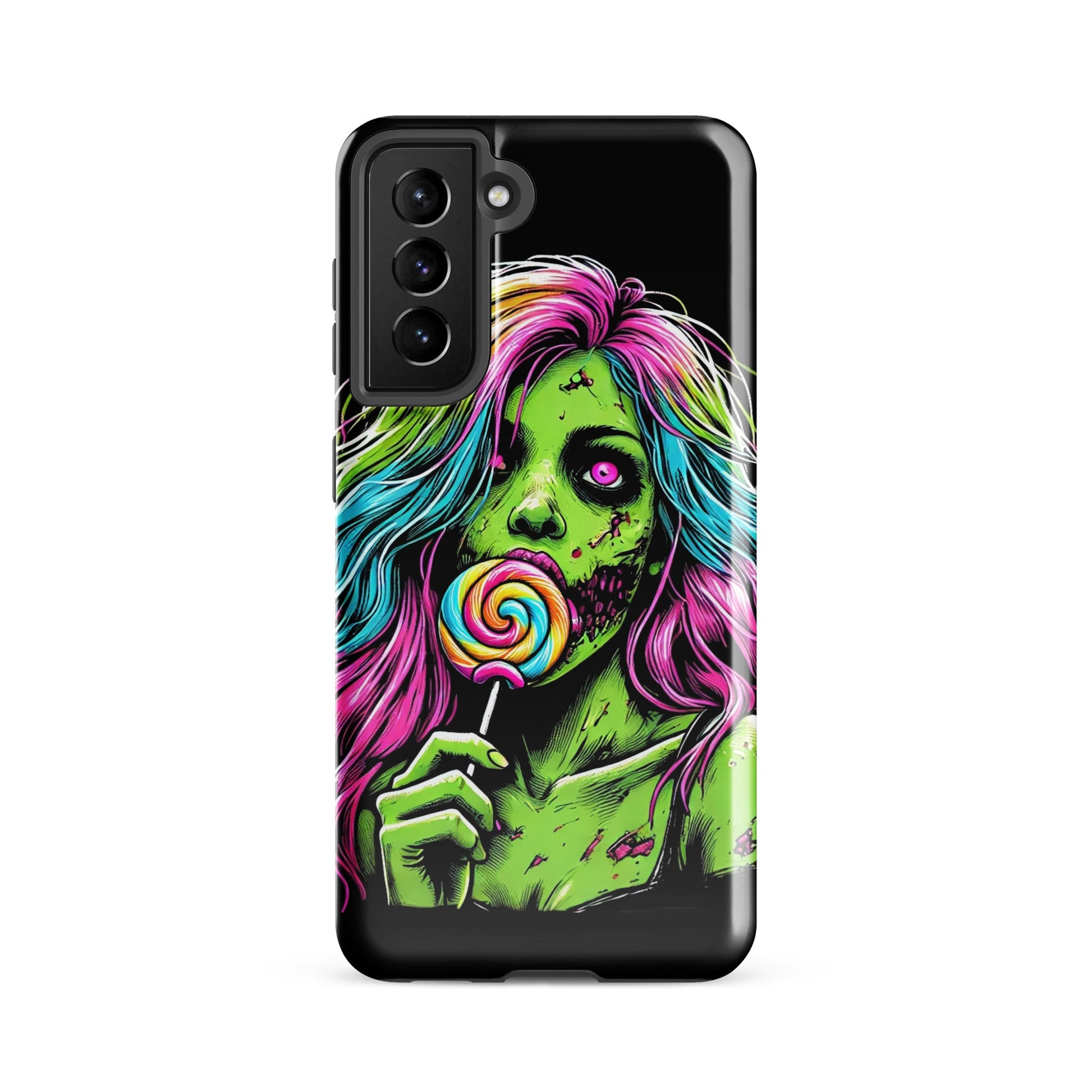 Sweet Decay: Lollipop Zombie Girl Tough case for Samsung® - Graphic Punks