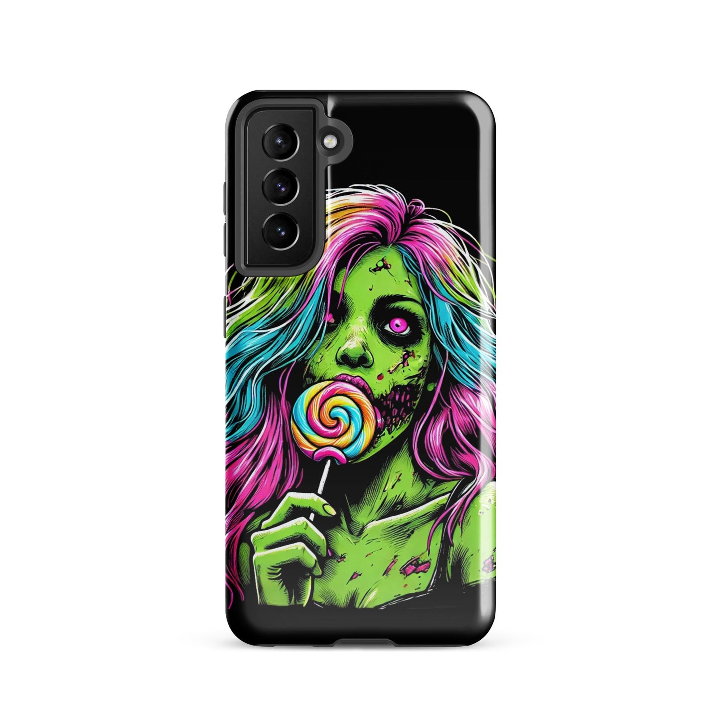 Sweet Decay: Lollipop Zombie Girl Tough case for Samsung® - Graphic Punks