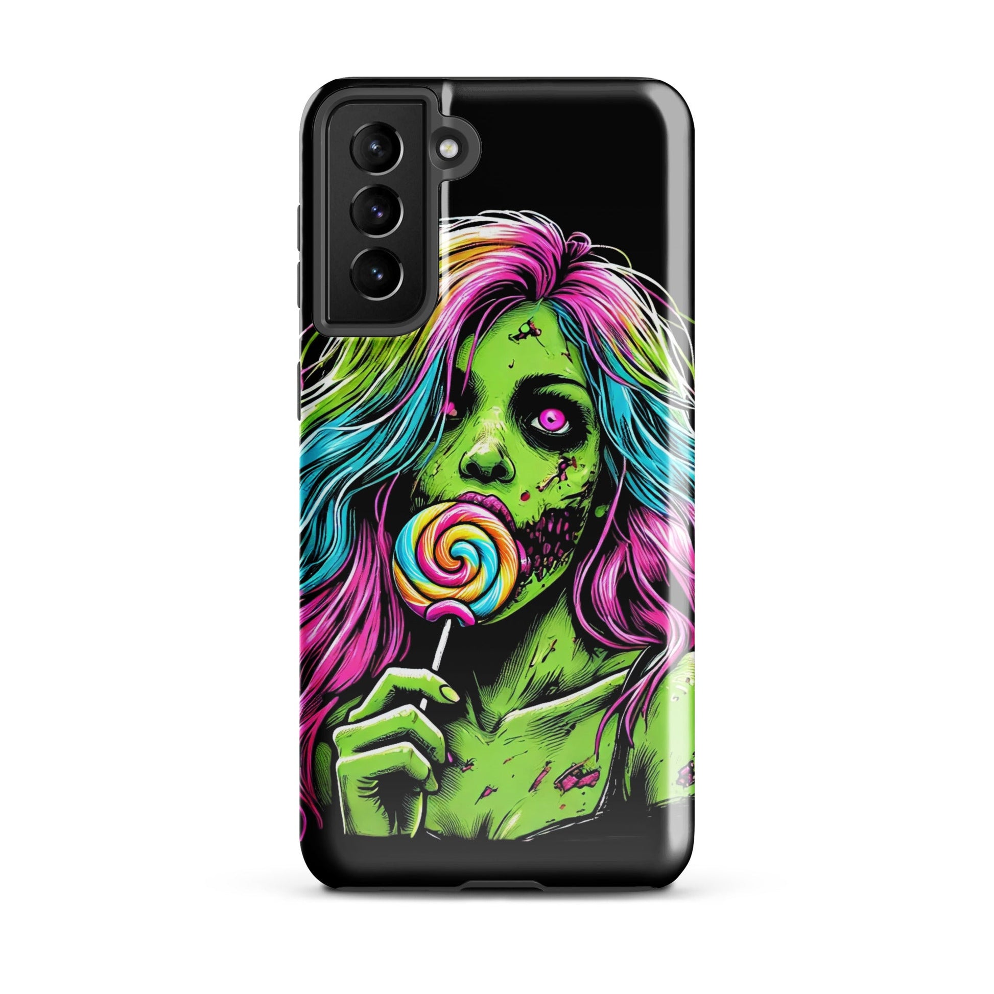 Sweet Decay: Lollipop Zombie Girl Tough case for Samsung® - Graphic Punks