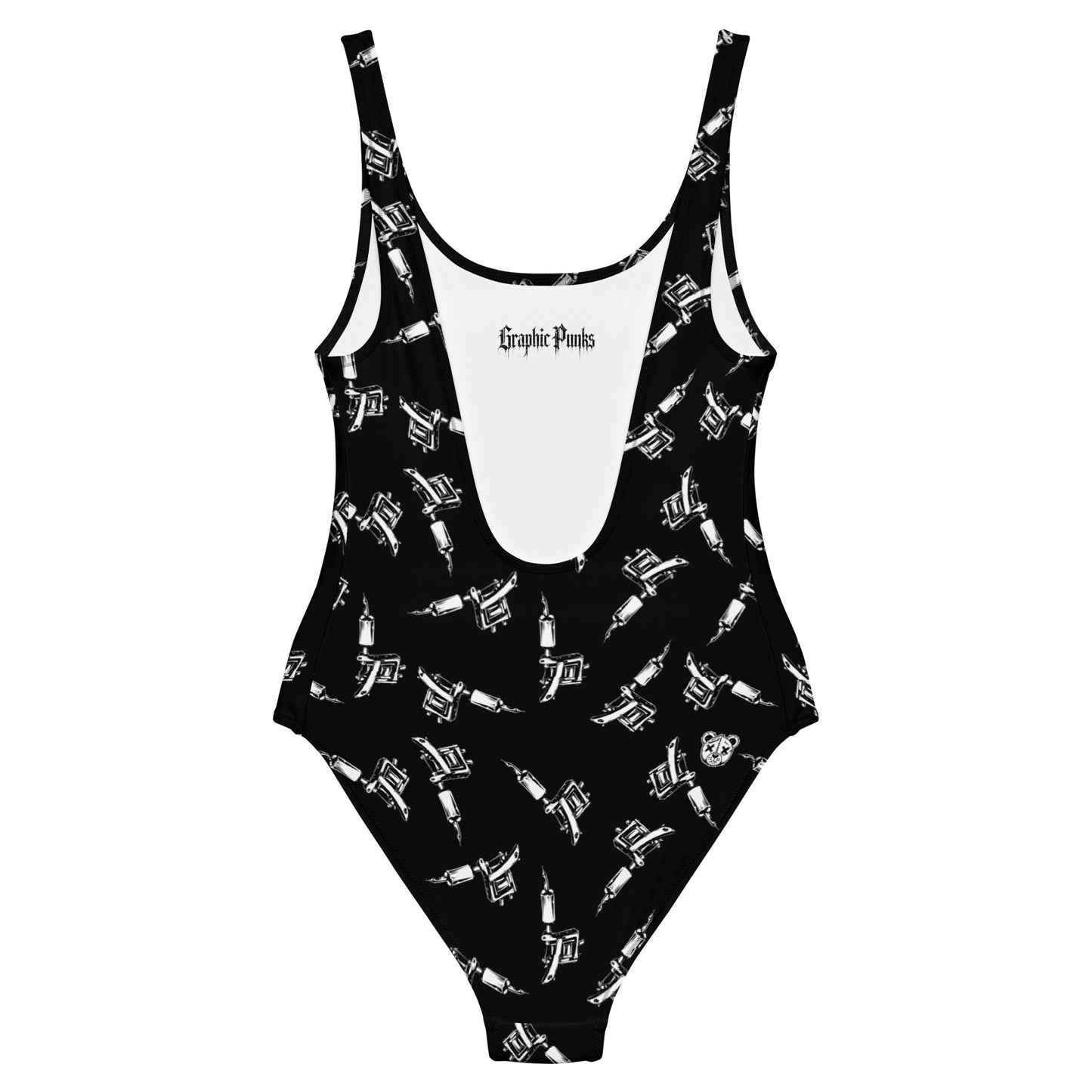 Tattoo Machine One - Piece Swimsuit - Graphic Punks