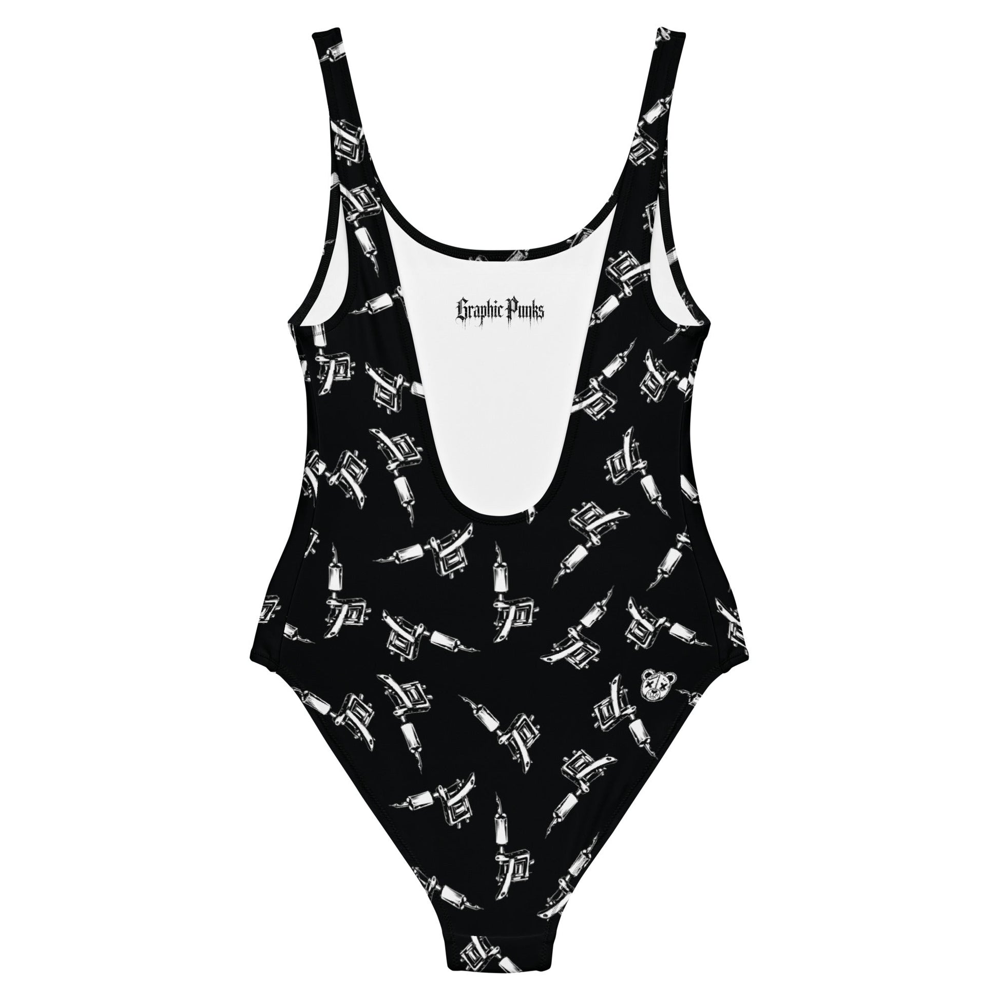 Tattoo Machine One - Piece Swimsuit - Graphic Punks