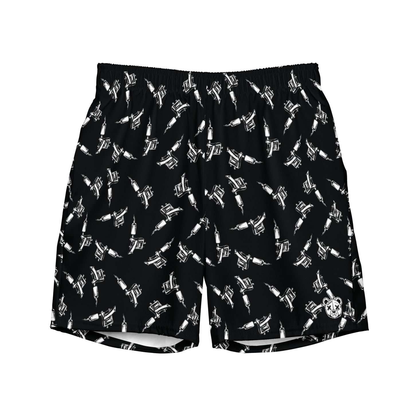 Tattoo Machine Swim Trunks - Graphic Punks