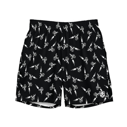 Tattoo Machine Swim Trunks - Graphic Punks