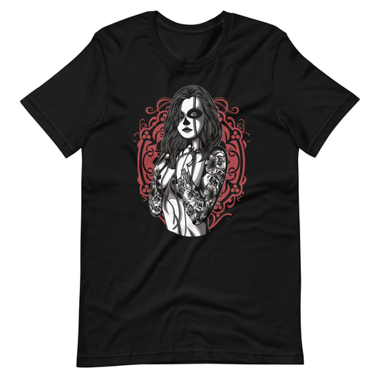 Tattooed Girl Unisex t - shirt - Graphic Punks