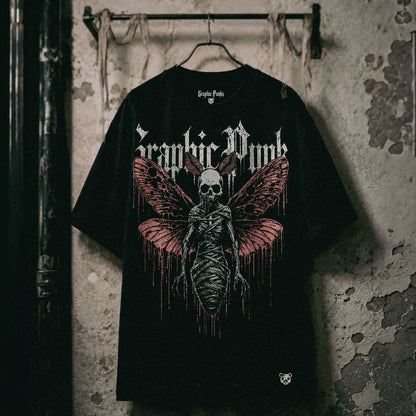 The Hollow Chrysalis Oversized Tee - Graphic Punks