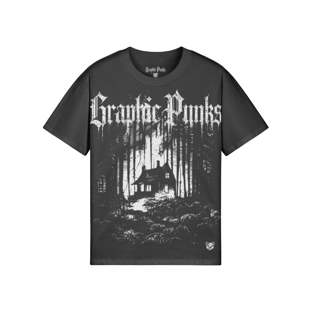 The House That Waits Oversized Tee - Graphic Punks