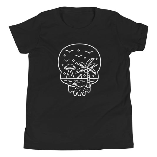 The Truth Is At The Beach Youth Short Sleeve Tee - Graphic Punks