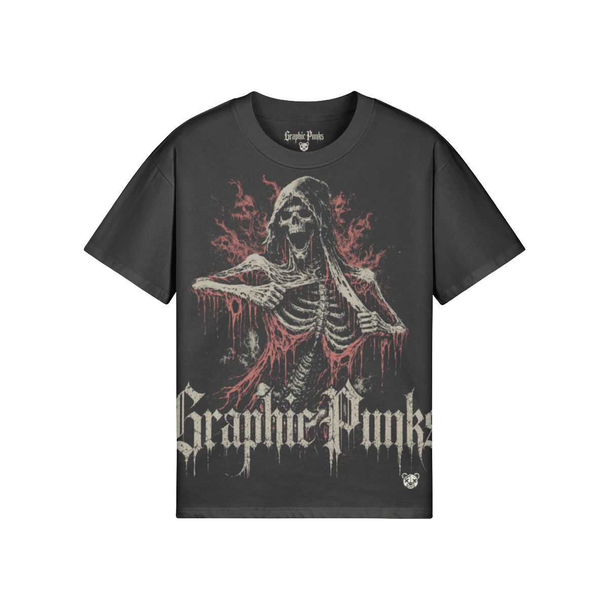 Under the Skin Oversized Tee - Graphic Punks