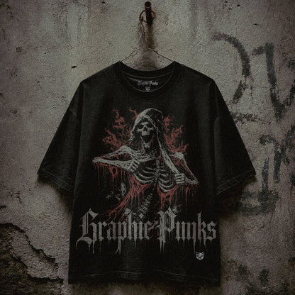 Under the Skin Oversized Tee - Graphic Punks
