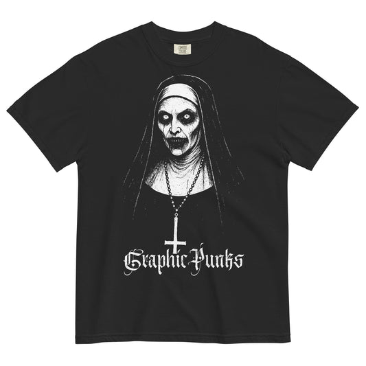 Unholy Unisex Garment - Dyed Heavyweight T-Shirt - Graphic Punks