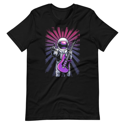 Astronaut Guitarist Unisex t-shirt