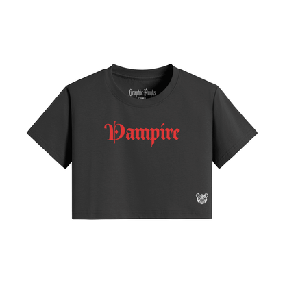 Vampire Crop Top - Graphic Punks