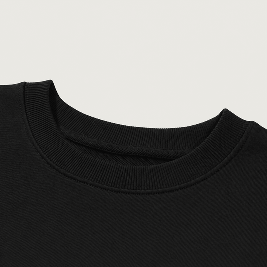 Vampire Embroidered Oversized Sweatshirt - Graphic Punks