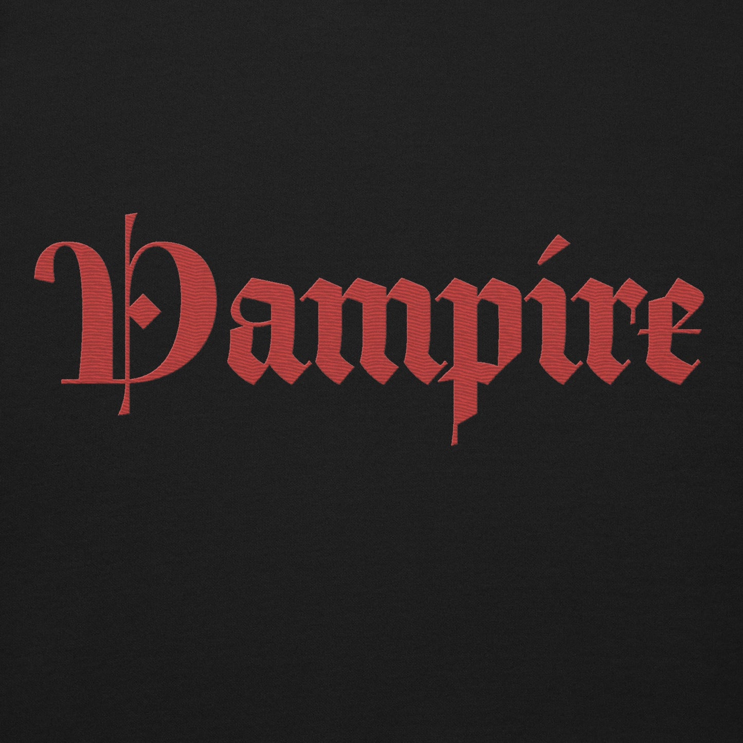 Vampire Embroidered Premium Sweatshirt - Graphic Punks
