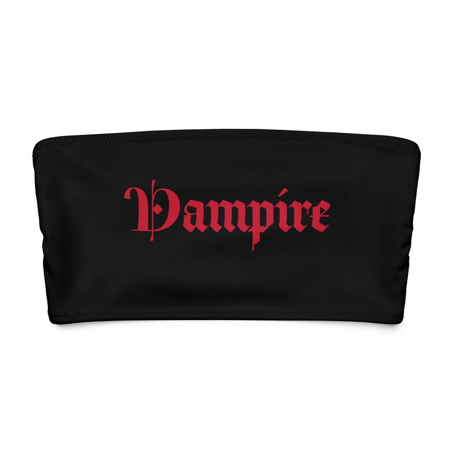 Vamprie Bandeau Bikini Top - Graphic Punks