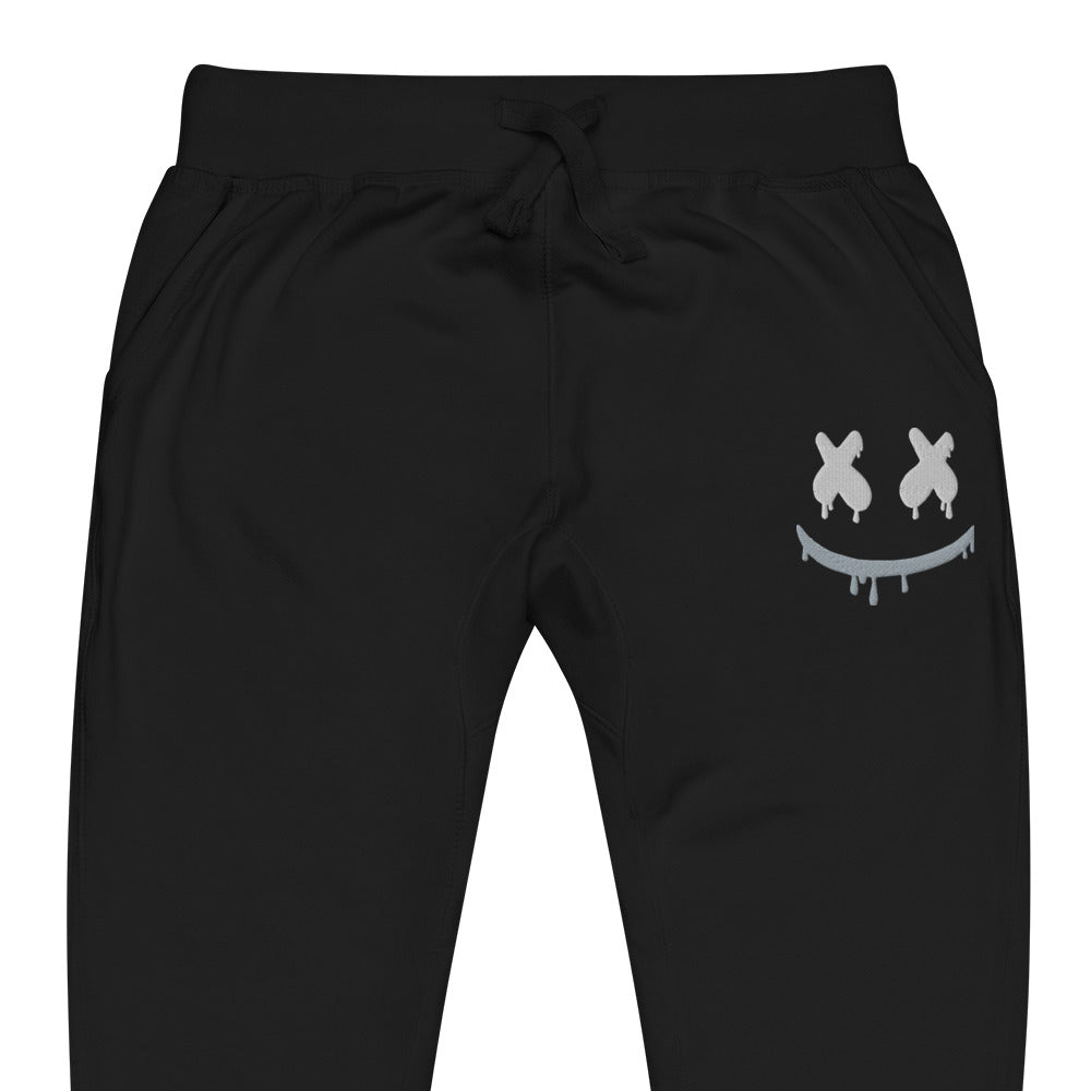 X - Eyes Smile Unisex Fleece Sweatpants - Graphic Punks