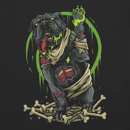 Zombie Dog Garment - Dyed Heavyweight T-Shirt - Graphic Punks
