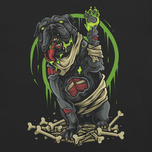 Zombie Dog Garment - Dyed Heavyweight T-Shirt - Graphic Punks