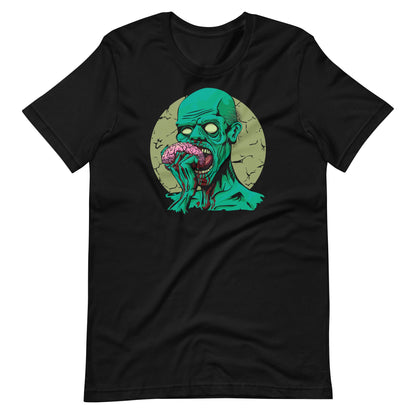 Zombie Eating Brains Unisex t - shirt - Graphic Punks